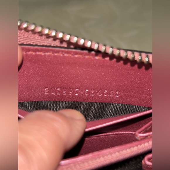 Gucci Patent Zip around GG Micro Guccissima Long Wallet - Picture 10 of 16